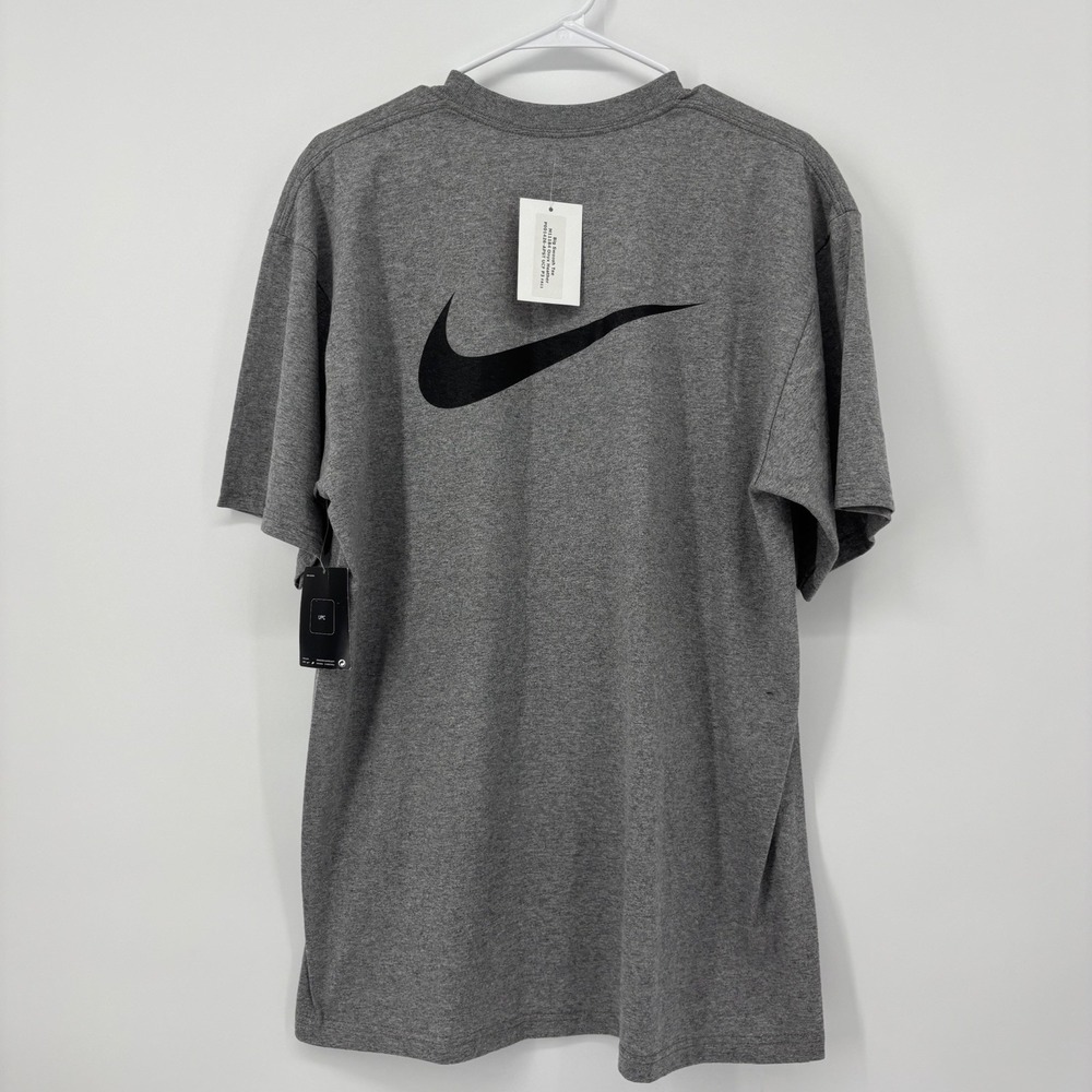 Nike Appalachian State Gray Loose Fit T Shirt Bleed Black & Gold Mens Size Large - Picture 2 of 7